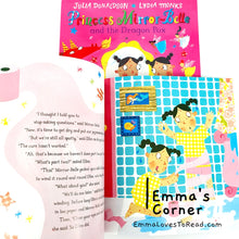 Load image into Gallery viewer, Princess Mirror-Belle and the Dragon Pox by Julia Donaldson & Lydia Monks PB