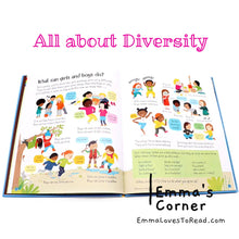 Load image into Gallery viewer, Usborne All About Series: Family, Friends, Feelings, Diversity and Worries and Fears