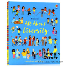 Load image into Gallery viewer, Usborne All About Series: Family, Friends, Feelings, Diversity and Worries and Fears