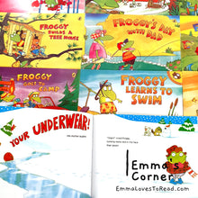 Load image into Gallery viewer, Froggy Gets Dressed by Jonathan London Book Set (10 books)