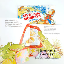 Load image into Gallery viewer, Five Little Monkeys Wash the Car by Eileen Christelow PB