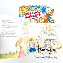 Load image into Gallery viewer, Five Little Monkeys Wash the Car by Eileen Christelow PB