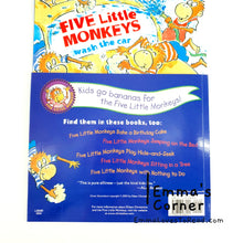 Load image into Gallery viewer, Five Little Monkeys Wash the Car by Eileen Christelow PB
