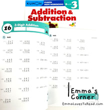 Load image into Gallery viewer, Kumon Math Workbook