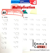 Load image into Gallery viewer, Kumon Math Workbook