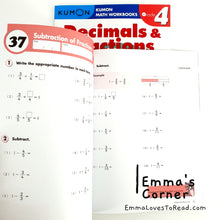 Load image into Gallery viewer, Kumon Math Workbook