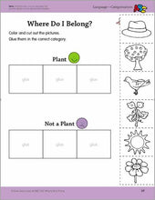 Load image into Gallery viewer, Evan-Moor Early Bird Plants Exercise Workbook for Preschoolers (Age 4-6)
