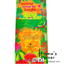 Load image into Gallery viewer, Barefoot Sing-along Book: Walking Through the Jungle by Debbie Harter PB
