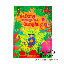 Load image into Gallery viewer, Barefoot Sing-along Book: Walking Through the Jungle by Debbie Harter PB
