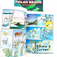 Load image into Gallery viewer, Science Comics: Polar Bears: Survival on the Ice
