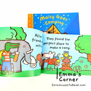 Maisy Goes Camping by Lucy Cousins PB