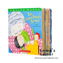 Load image into Gallery viewer, In Grandma&#39;s Arms Board Book by Jayne C Shelton &amp; Karen Katz
