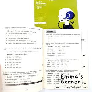 Bond 11+ (6-7yo): English, Maths, Verbal Reasoning, Non-verbal Reasoning: Assessment Papers (4 books)