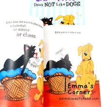 Load image into Gallery viewer, Bad Kitty Does Not Like Dogs by Nick Bruel Children Picture Book PB
