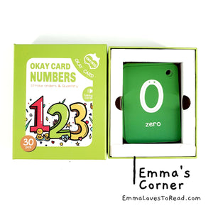 English Chinese Flash Card - Numbers