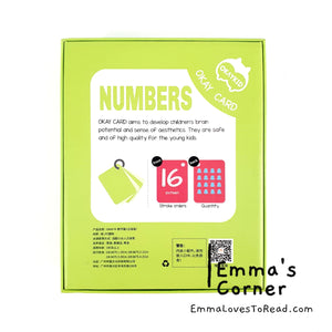 English Chinese Flash Card - Numbers