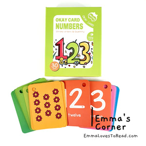 English Chinese Flash Card - Numbers