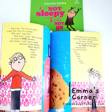 Load image into Gallery viewer, I Am Not Sleepy and I Will Not Go to Bed (Charlie and Lola) by Lauren Child PB
