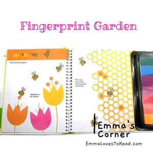 Usborne Fingerprint Activities: Garden