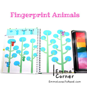 Usborne Fingerprint Activities: Animals