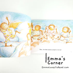 Five Little Monkeys Jumping on the Bed by Eileen Christelow PB