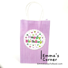 Load image into Gallery viewer, Birthday Kraft Paper Bag Goodie Bag Gift Bag (5pcs)
