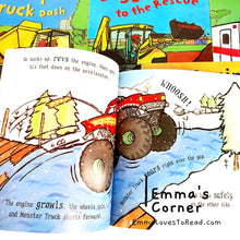 Load image into Gallery viewer, Busy Wheels Monster Truck Mountain Rescue Series by Martha Lightfoot (10 books)
