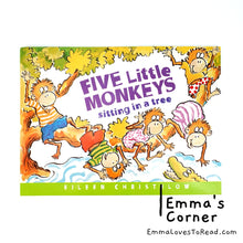 Load image into Gallery viewer, Five Little Monkeys Sitting in a Tree by Eileen Christelow PB
