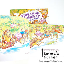 Load image into Gallery viewer, Five Little Monkeys Sitting in a Tree by Eileen Christelow PB
