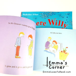 Where Willy Went...: The Big Story of a Little Sperm! by Nicholas Allan PB