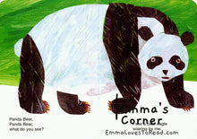 Load image into Gallery viewer, *Board Book* Panda Bear, Panda Bear, What Do You See? by Eric Carle PB
