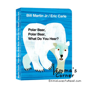 *Boardbook* Polar Bear, Polar Bear, What do you hear? By Eric Carle PB