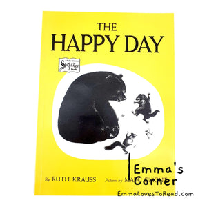 Happy Day (Rise and Shine) by Ruth Krauss Children Picture Book PB