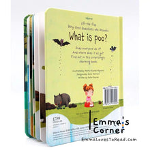 Load image into Gallery viewer, Usborne Lift-The-Flap Very First Questions &amp; Answers : What is Poo?
