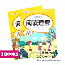 Load image into Gallery viewer, Chinese Comprehension Practice for Primary 1 阅读理解 with Hanyu Pinyin HYPY CHI (2 books)
