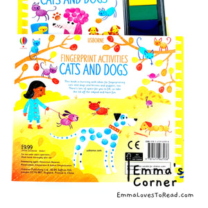 Usborne Fingerprint Activities: Cats and Dogs