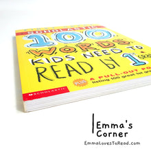 Load image into Gallery viewer, 100 Words Kids Need to Read by 1st Grade (Primary 1) by Scholastic
