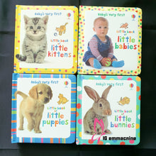 Load image into Gallery viewer, Usborne Baby’s Very First Little Book (4 books)
