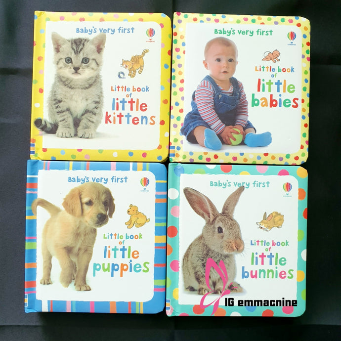 Usborne Baby’s Very First Little Book (4 books)