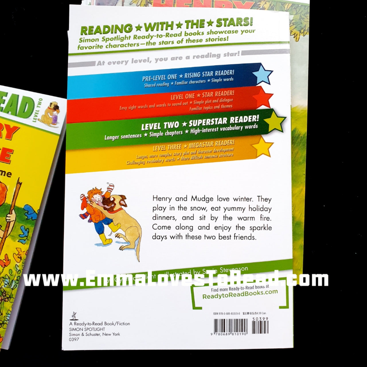 Ready to Read Level 2: Henry and Mudge (28 books) – Emma's Corner