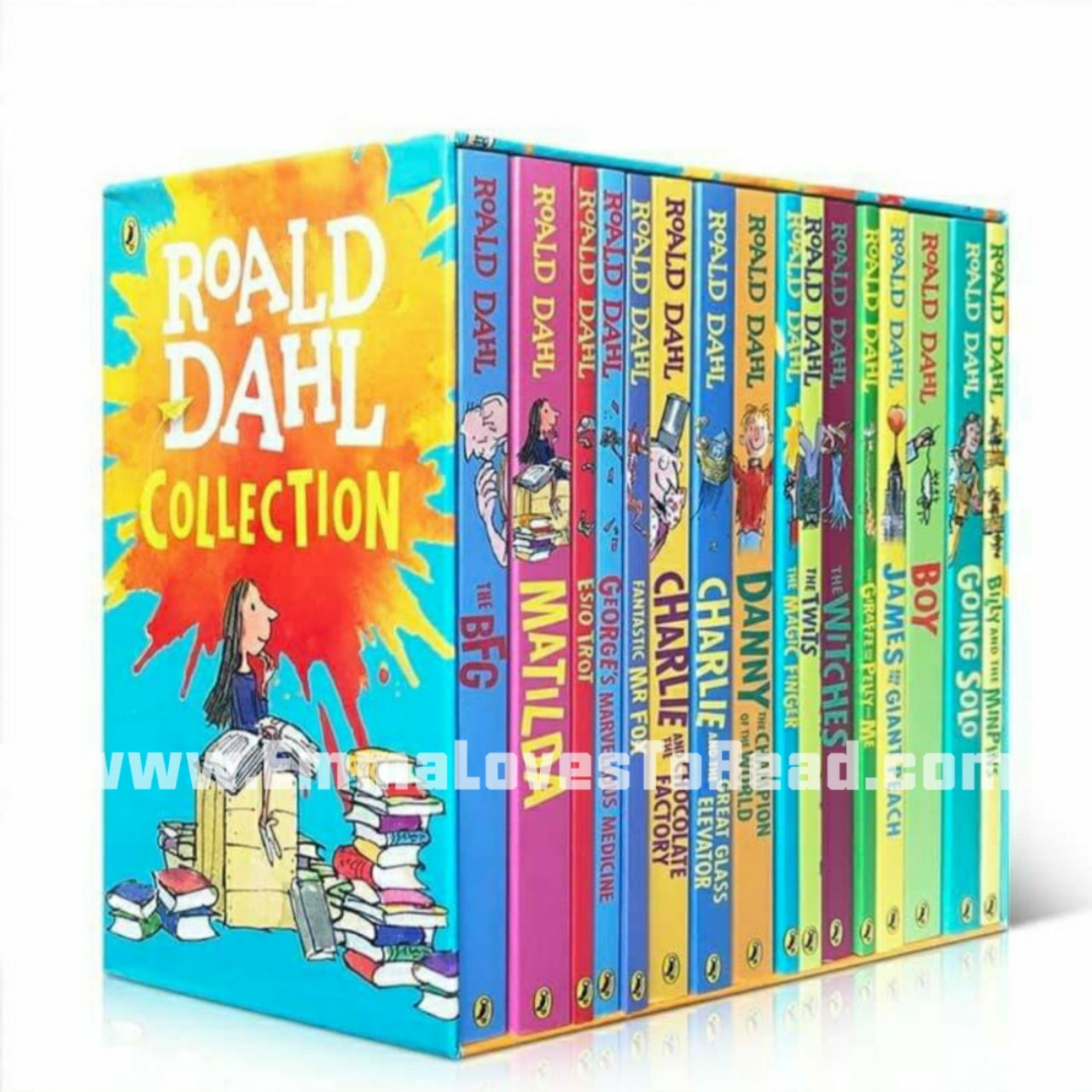 9788831000369 Roald Dahl 2019 - Roald Dahl da collezione: Matilde-La magica  medicina-Il GGG-La fabbrica di cioccolato-Le streghe-Il grande ascensore di  cristallo-Gli sporcelli 