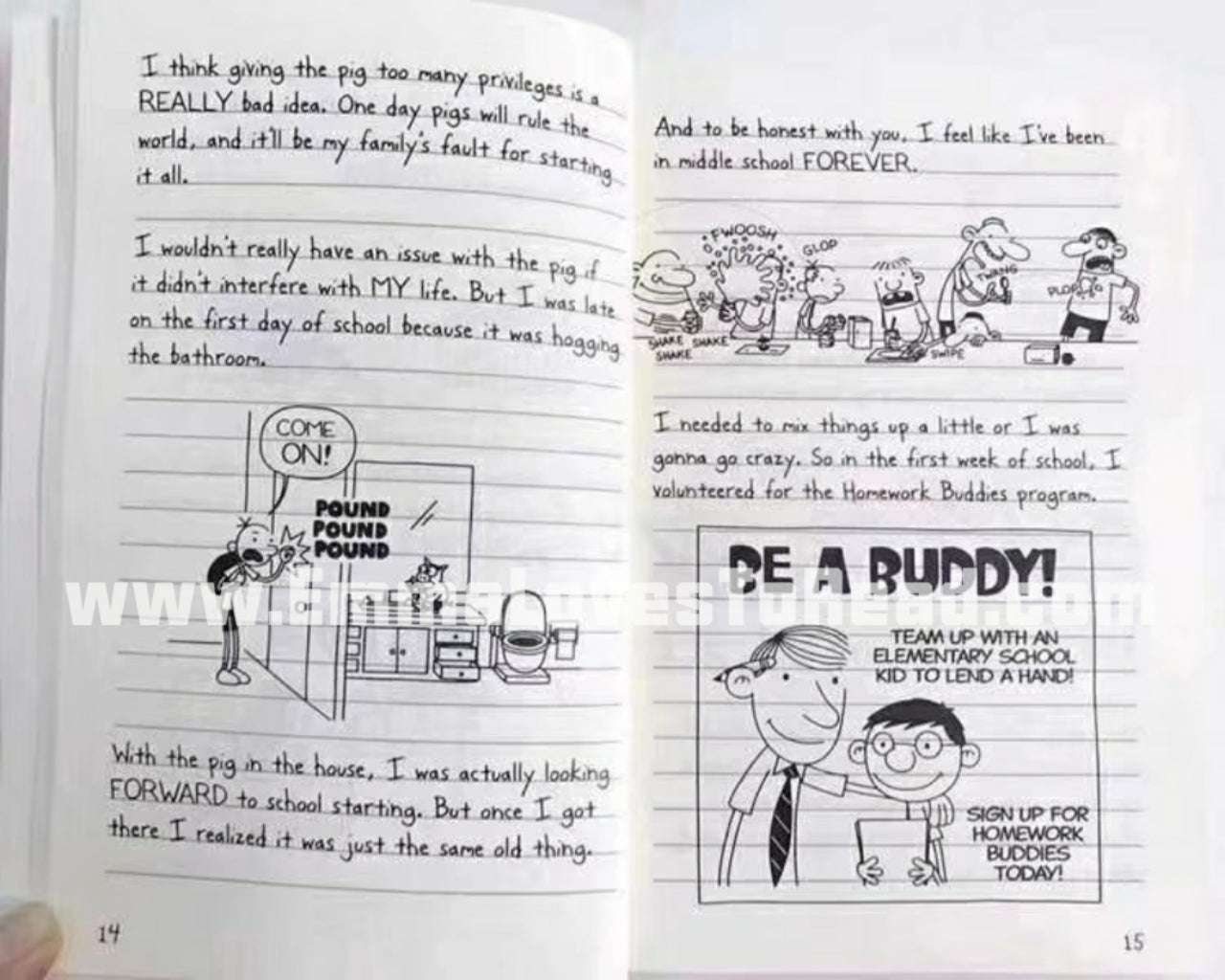 Hard Luck (Diary of a Wimpy Kid #8) (Hardcover)