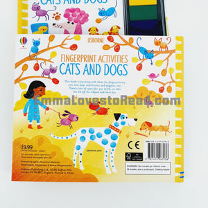 Usborne Fingerprint Activities: Cats and Dogs