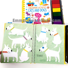 Load image into Gallery viewer, Usborne Fingerprint Activities: Cats and Dogs
