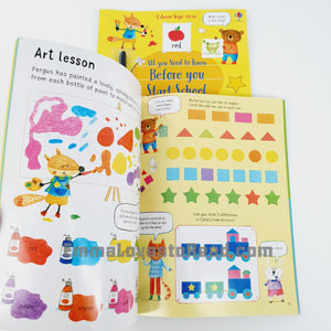 Usborne Wipe-Clean All You Need to Know Before You Start School Activity Book