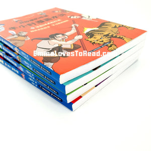 Idioms with Stories Series - Outlaws of the Marsh 有故事的成语系列 - 半小时漫画水浒 (4 books)