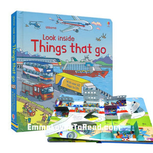 Usborne Look Inside Things that Go