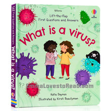 Load image into Gallery viewer, Usborne Lift-The-Flap First Questions &amp; Answers : What is a Virus? Board Book
