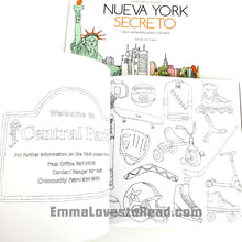 Load image into Gallery viewer, Nueva York Secreto (New York Secret) Spanish Colouring Book
