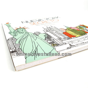 Nueva York Secreto (New York Secret) Spanish Colouring Book